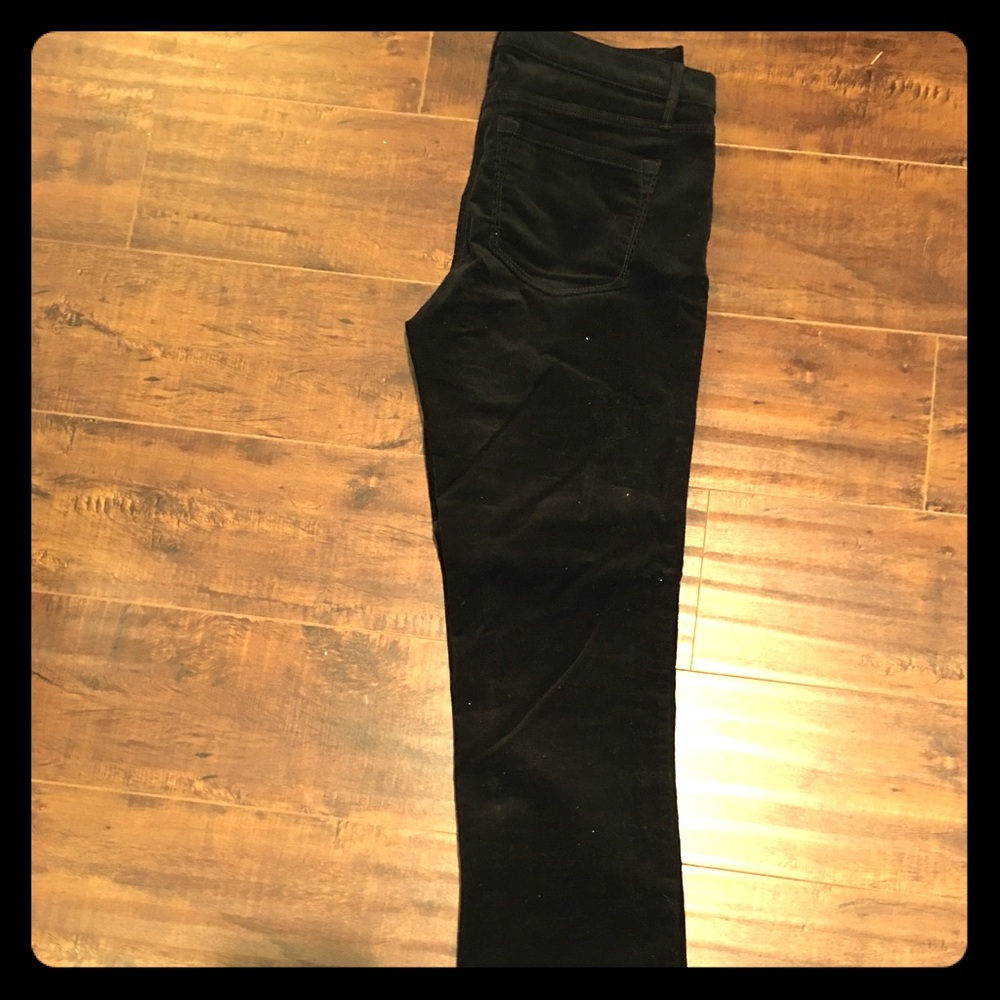Black LOFT corduroys